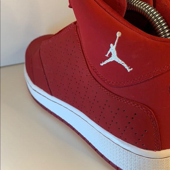Youth Jordan 1 Flight 5 Gym Red 2016 release - Picture 7 of 16